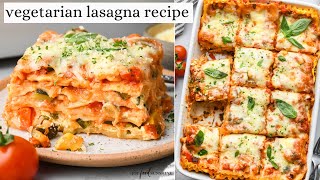 Vegetable Lasagna Recipe [upl. by Blunk]