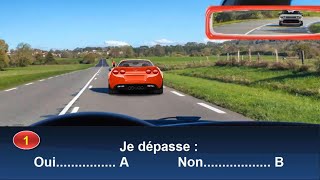 Code de la route 👍 2023🕗 CodeDeLaRouteEnFrance 🇫🇷 Sérié 41 Q 01 à 40 Panneaux de signalisation [upl. by Haman171]