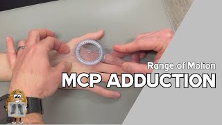 ROM Metacarpophalangeal MCP Joint Adduction Range of Motion [upl. by Kera318]