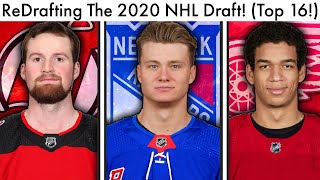 REDRAFTING THE 2020 NHL DRAFT Stützle 1st Lafreniere OUTSIDE Top 5 Top NHL Prospect Rankings [upl. by Suchta526]