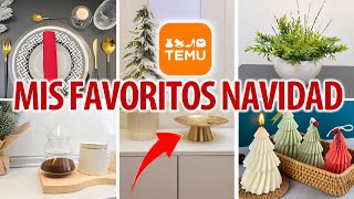 ✨ ¡Decoración Navideña DE LUJO a PRECIOS IMPERDIBLES 12 Tesoros de TEMU [upl. by Zadack933]