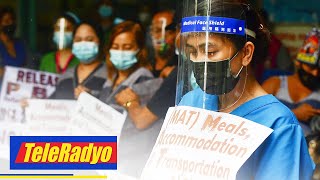 Health workers decry delayed benefits as DOH flagged for COVID fund deficiencies  TeleRadyo [upl. by Argile]