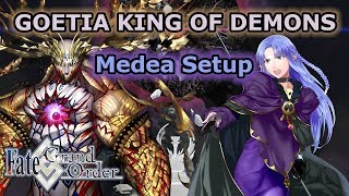 Goetia King of Demons Medea Setup  Solomon FGO NA [upl. by Ongun236]