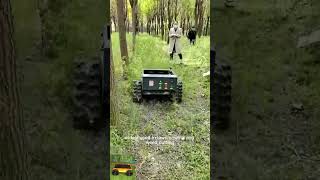 Affordable remote controlled wheeled grass cutting machine for sale with best price [upl. by Einotna]