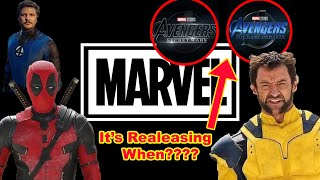 MCU RELEASE DATE CHANGES marvel mcu avengers [upl. by Ecenahs406]