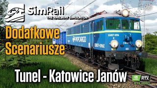 EU07 PKP Cargo  Dodatkowy Scenariusz Tunel  Katowice Janów  SimRail 33  🚉 Symulator Kolejowy [upl. by Esiled]