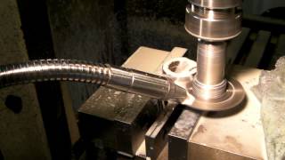 Milling machine slitting saw demo [upl. by Eniamert]