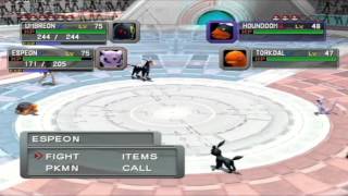 Pokemon Colosseum Battle  Cipher Peon Nella Shadow Houndoom [upl. by Geehan]