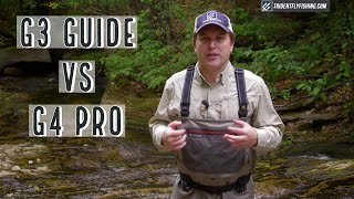 Simms G3 Guide vs G4 Pro Waders Review Shootout [upl. by Gisser]