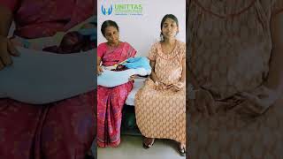 VBAC Delivery Experience  Unittas MultiSpeciality Hospital Chennai [upl. by Ymmij]