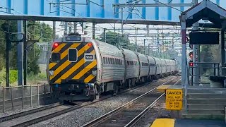 100 MPH Rush Hour Amtrak Trains in Boston MA  792024 [upl. by Olecram842]