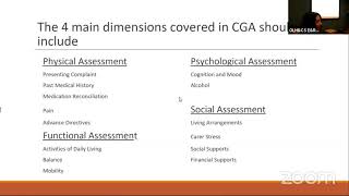 Comprehensive Geriatric Assessment [upl. by Delphina690]