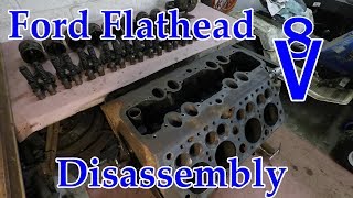 Ford Flathead V8 Teardown  Boattail Speedster Pt13 [upl. by Hadwin879]