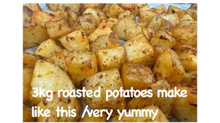 yummy roasted potatoeshow to bake potatoes [upl. by Zitvaa417]