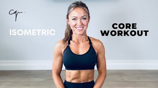 10 Minute Isometric Core Workout  No Equipment [upl. by Akimahc]