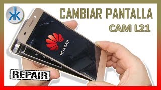 👍 Huawei Y6 II CAML21 COMO CAMBIAR PANTALLA [upl. by Rachel]