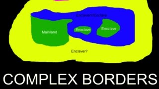 AP Humam Geography  Enclaves and Exclaves [upl. by Farah]