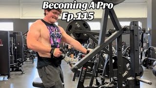 Becoming A Pro Ep115 Back and Side delts [upl. by Rawdon]