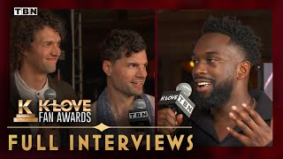 FOR KING  COUNTRY amp Dante Bowe  Full Red Carpet Interviews  KLOVE Fan Awards on TBN [upl. by Coster574]