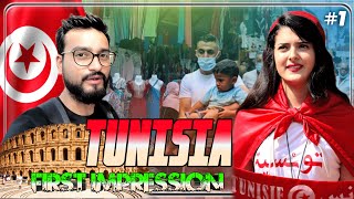 First Impressions of TUNIS TUNISIA  INDIA TO TUNISIA [upl. by Nasia205]