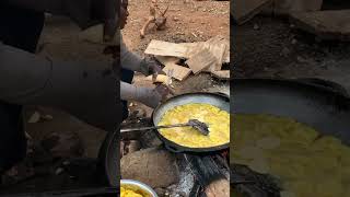 The Making of Plantain Chips in Ghana [upl. by Ahsieni]