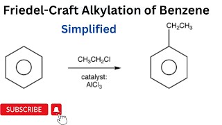 Alkylation of Benzene using Friedelcrafts method [upl. by Enailil]