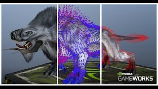 Creating a beast with NVIDIA HairWorks [upl. by Einnek]