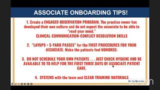 Associate Onboarding Tips with Paul quotDr Nachoquot Goodman [upl. by Initsed]