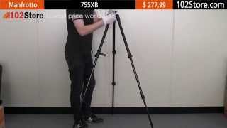 Manfrotto 755XB Tripod Review [upl. by Eyahs]