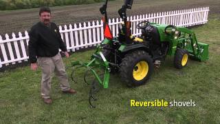 Using a OneRow Cultivator  John Deere Tips Notebook [upl. by Mitran]