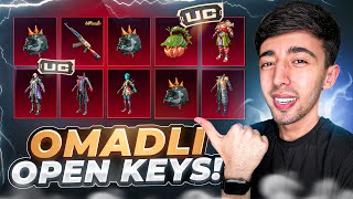 42800 UC OMADLI OPEN KEYS 🥵 PUBG MOBILE [upl. by Oiliruam]