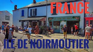 Île de Noirmoutier 🇨🇵  France  Biscay Bay  Walking Video  4K  Travel Video [upl. by Alauqahs]