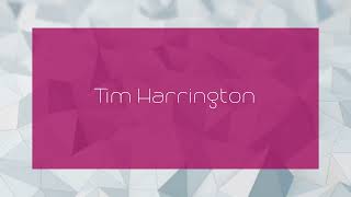 Tim Harrington  appearance [upl. by Ahcatan]