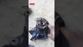 Front wheel bearing replacement  😲👈 YouTube varrel shots [upl. by Towbin]