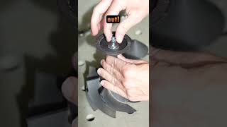 Use a spring washer amp lock nut diy dustcollection [upl. by Henrion27]