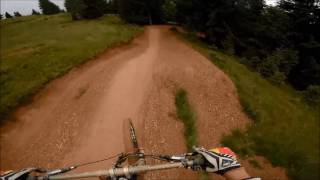 Les Gets Wet  VTT DH  DOWNHILL [upl. by Ibmab678]