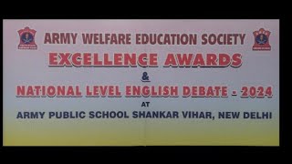 AWES NATIONAL LEVEL EXCELLENCE AWARDS 2023 24 [upl. by Attenev]