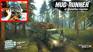 Caminos Infernales Lodo y Piedras Conduccion Realista 🚛 URAL375D  MUDRUNNER Logitech G29 [upl. by Strep]