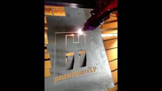 The Hypertherm 45XP on a CNC BurnTables Plasma Table [upl. by Greggs]