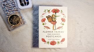 Unboxing Flower Fairies One Hundred Postcards by Cicely Mary Barker [upl. by Nosrak]