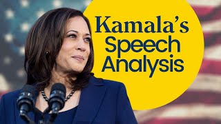 Kamala Harris’s Victory Speech  American Intonation amp Rhythm Analysis [upl. by Bohlen242]