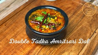 Double Tadka Amritsari Dal Recipe  Amritsari Dal  Cook With Savi  डबल तड़का अमृत्सरी दाल रेसिपी [upl. by Pleione]