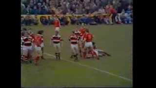 Llanelli RFC v Pontypool RFC 1984 25 February 1984 Schweppes Cup QuarterFinal Stradey Park [upl. by Accebar]