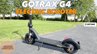 Gotrax G4 Eelectric Scooter  Full Review amp Ride Footage [upl. by Anait]