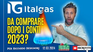 Azioni Italgas da comprare o vendere in Borsa [upl. by Miche155]