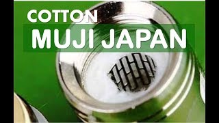 COTTON MUJI JAPAN MESH COIL REWICK EXCEED [upl. by Garbe]