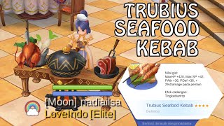 Ragnarok M  How to Make Trubius Seafood Kebab [upl. by Chaunce]