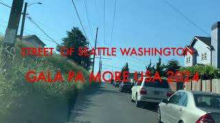 STREET OF SEATTLE WASHINGTON 2024 [upl. by Tram]