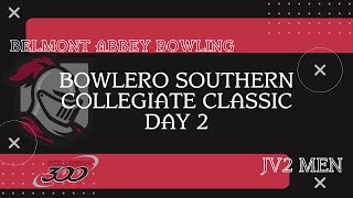 Belmont Abbey JV2 Men  2024 Bowlero Southern Collegiate Classic Day 2 [upl. by Hanser453]