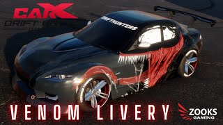 CarX Livery Creation  Venom [upl. by Guido292]